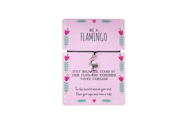 Be A Flamingo Wish Bracelet